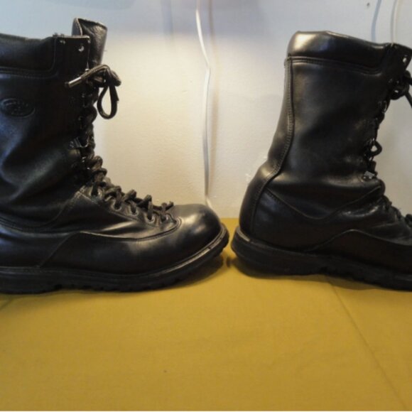 USN U.S. NAVY sz10.5 LEATHER MILITARY TACTICAL COLD WX GORE-TEX BOOTS LD 6790 main image 5
